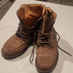 J Crew Brown Leather Men's Boots